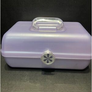 -1990's style Caboodle Make Up box/sliding trays In Excellent Vintage Condition